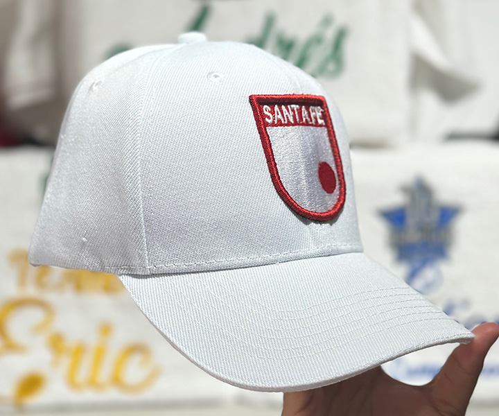 Gorra personalizada blanca de independiente Santa Fe - 149