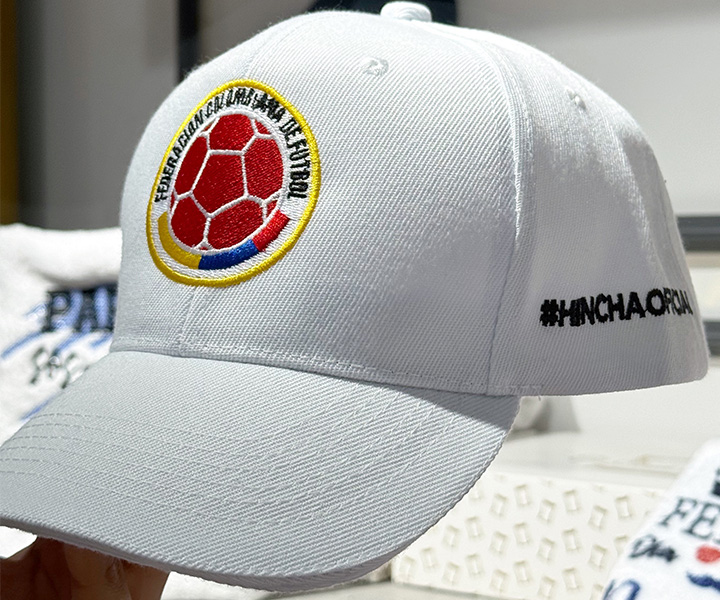 Gorra personalizada blanca de la selección de Colombia - 151