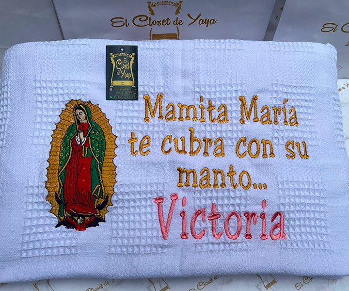 Toalla personalizada de Virgen de Guadalupe - 385